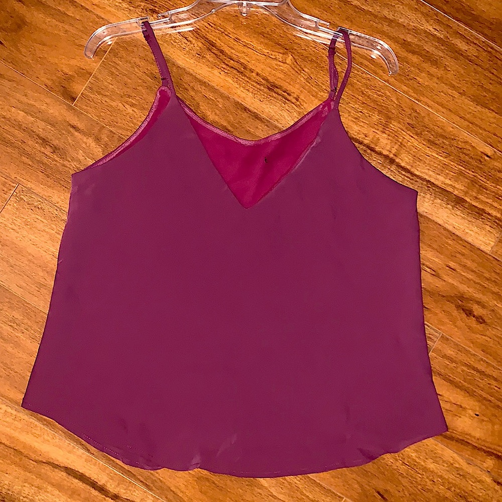 Women’s deep V-Neck Spaghetti Strap Cami.